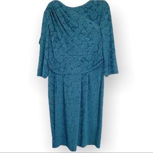 VF Show Turqoise Dress with Detailing at the waist XXL (K-031)